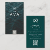 Ava Manager-Visitenkarte Visitenkarte (Vorne/Hinten)
