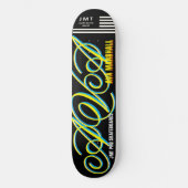 AVA MARSHALL. 8 1/4" Skateboard Deck (Vorderseite)