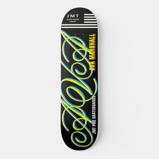 AVA MARSHALL. 8 1/4" Skateboard Deck (Vorderseite)