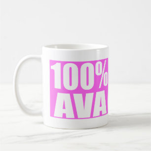 Ava Name Kaffeetasse