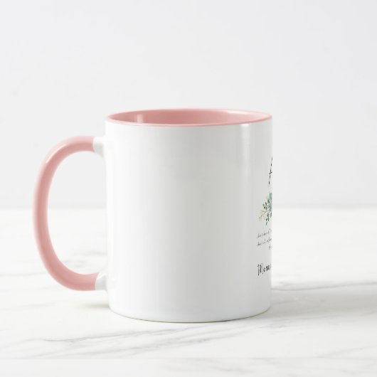 Ava Personalisierte Mug Tasse (Links)