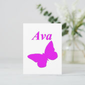 Ava Postkarte (Stehend Vorderseite)