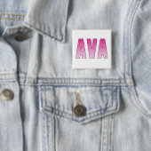 Ava rosa Name Button (Beispiel)
