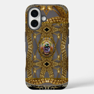 Ava Rue Gayla Monogram iPhone 16 Hülle