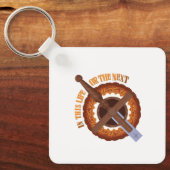 Ava Silva Warrior Nun Schlüsselanhänger (Vorderseite)