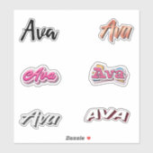 Ava Sticker Pack (Blatt)