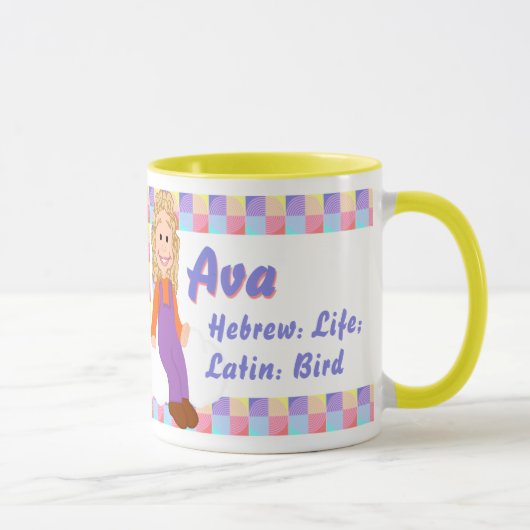 Ava Tasse (Rechts)