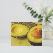 Avacado Card Postkarte (Stehend Vorderseite)