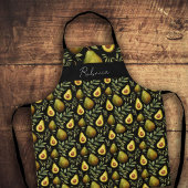 Avacado Custom Monogram Schürze