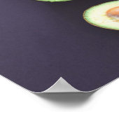 Avacado Liebe Green Cados Poster (Ecke)