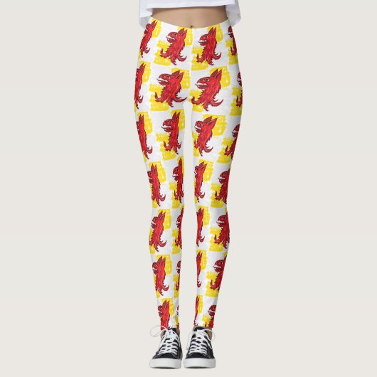 Avacal Griffins Leggings (Vorderseite)
