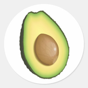 Avacodo Runder Aufkleber