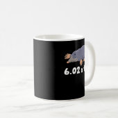 Avagadros Nummer Funny Mole Day Chemie Kaffeetasse (VorderseiteRechts)