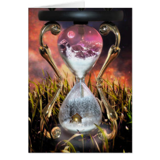 Avalance - (Kunst-Gruß-Karte)