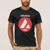 AVALANCHE AVX CRYPTO WÄHRUNG T-Shirt (Vorderseite)