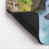 Avalanche Creek, Glacier National Park, Montana Mousepad (Ecke)