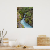 Avalanche Creek, Glacier National Park, Montana Poster (Küche)
