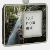 Avalanche Falls Rahmen-Ornament Silber (Rechts)