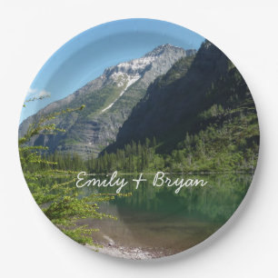 Avalanche Lake II im Glacier-Nationalpark Pappteller