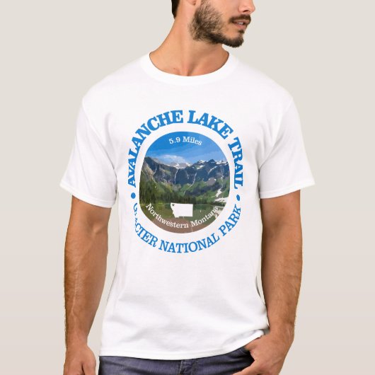 Avalanche Lake Trail (OBP) T-Shirt (Vorderseite)