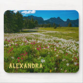 Avalanche Lily Superbloom Individuelle Name Mousepad (Vorne)