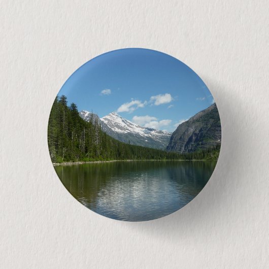 Avalanche See I - Glacier Nationalpark Button (Vorderseite)