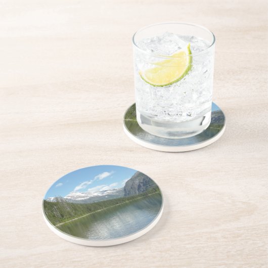 Avalanche See I - Glacier Nationalpark Getränkeuntersetzer (Seite)