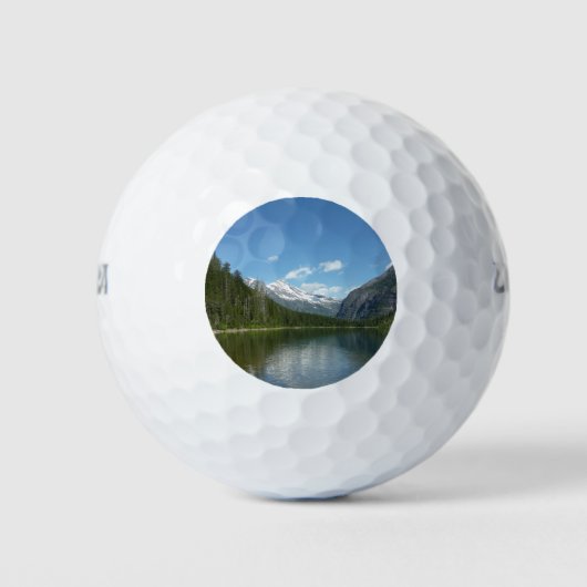 Avalanche See I - Glacier Nationalpark Golfball (Vorderseite)