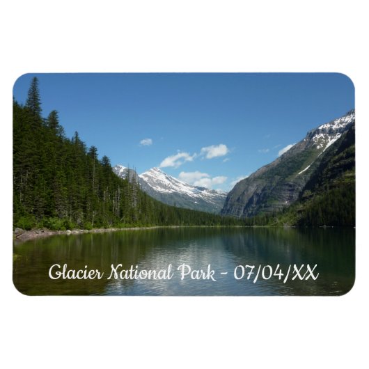 Avalanche See I - Glacier Nationalpark Magnet (Horizontal)