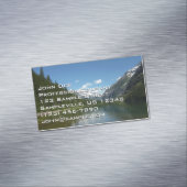 Avalanche See I - Glacier Nationalpark Magnetische Visitenkarte (Beispiel)