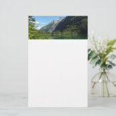 Avalanche See II - Glacier Nationalpark Briefpapier (Stehend Vorderseite)