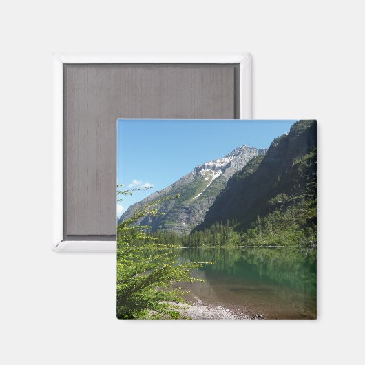 Avalanche See II - Glacier Nationalpark Magnet (Vorderseite/Rückseite)