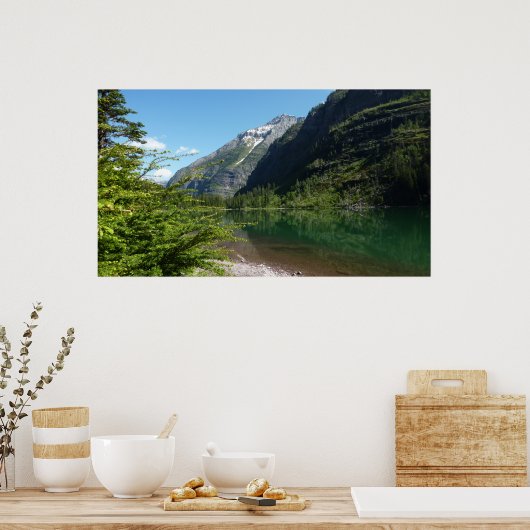 Avalanche See II - Glacier Nationalpark Poster (Küche)