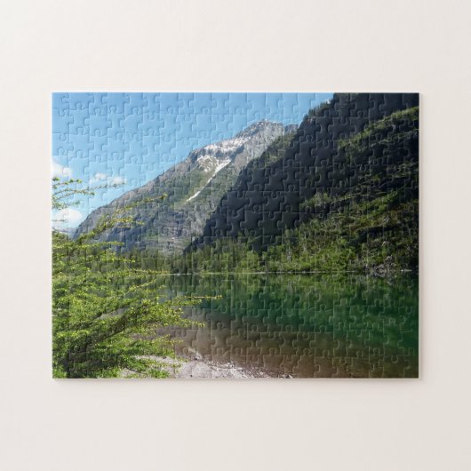 Avalanche See II - Glacier Nationalpark Puzzle (Horizontal)