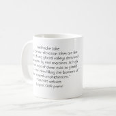 Avalanche See Kaffeetasse (Vorderseite Links)