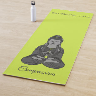Avalokiteshvara Kuan Yin Buddhist Zeichne Mantra Yogamatte