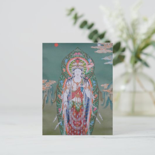 Avalokiteshvara Postkarte (Stehend Vorderseite)