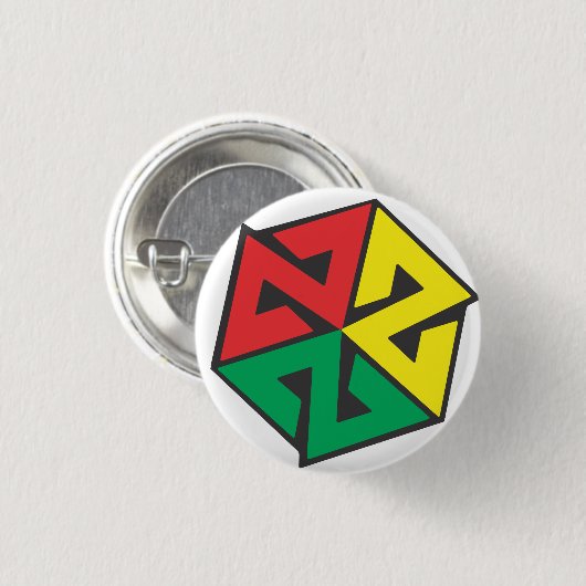 AVALON7 Inspiracon Rasta Button (Vorne & Hinten)