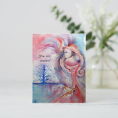 AVALON 1, Edelrot Einladung (Stehend Vorderseite)