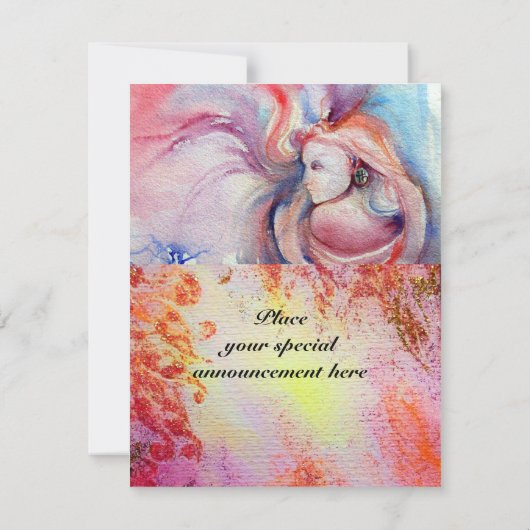 AVALON 1, Edelrot Einladung (Rückseite)