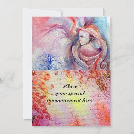 AVALON 1, Edelrot Einladung (Rückseite)