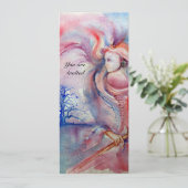 AVALON 2, Edelrot Einladung (Stehend Vorderseite)