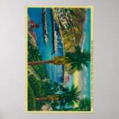 Avalon Bay, Santa Catalina Island ab Skyline Poster (Vorne)