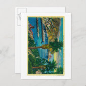 Avalon Bay, Santa Catalina Island ab Skyline Postkarte (Vorne/Hinten)