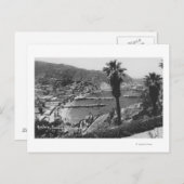 Avalon, CA Santa Catalina Island Aussicht auf Hafe Postkarte (Vorne/Hinten)
