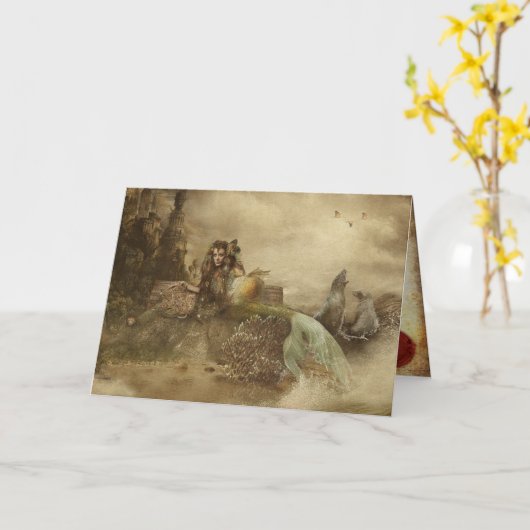 Avalon Card Karte (Gelbe Blume)