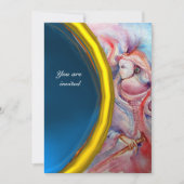 AVALON, Edelblau Einladung (Vorderseite)