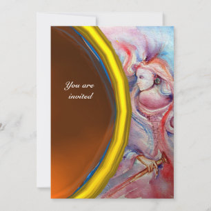 AVALON, Edelorange Einladung