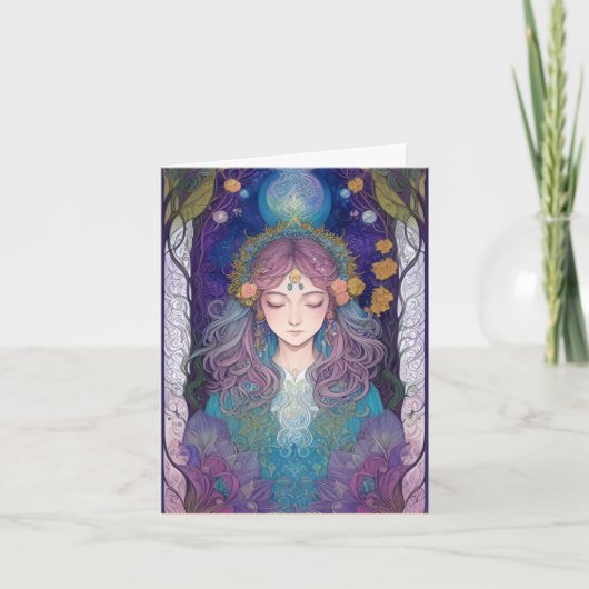 Avalon Goddess Art Card Karte (Vorderseite)
