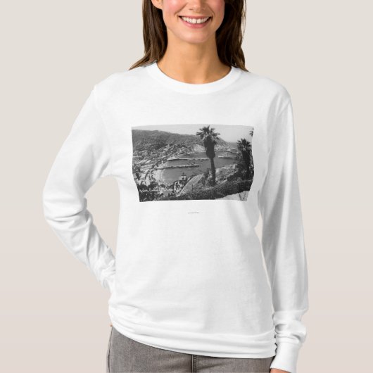 Avalon, Insel CAs Sankt Catalina Ansicht des T-Shirt (Vorderseite)